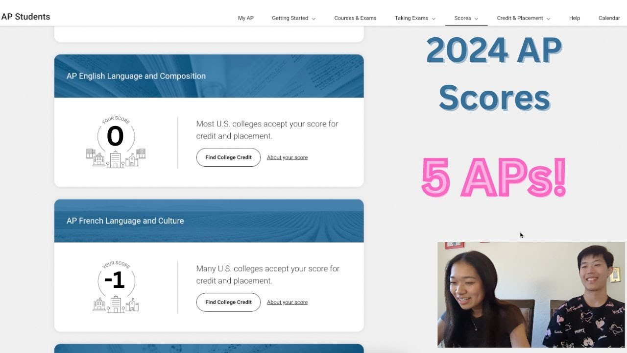 2024 AP Score Reaction (5 APs)
