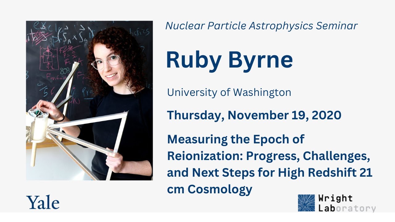 Yale Wright Lab NPA Seminar: Ruby Byrne, University of Washington