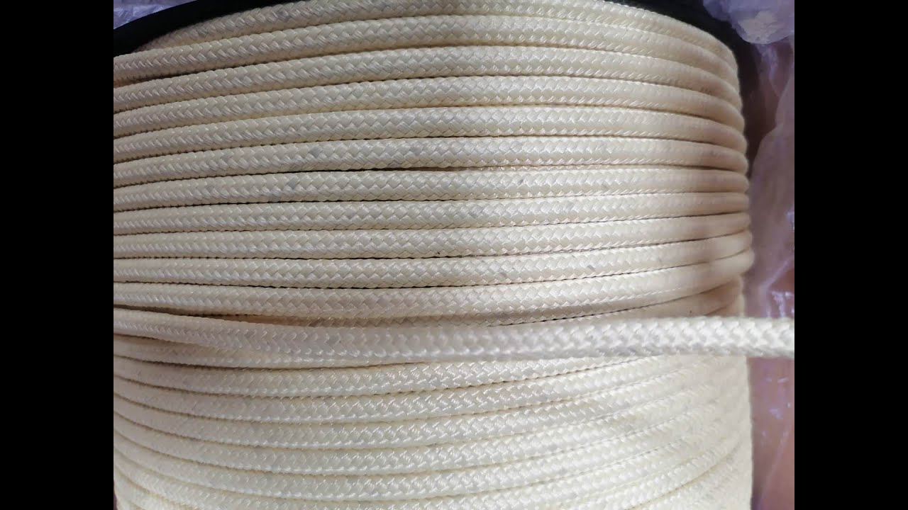 Glass Tempering furnace roller ropes kevlar aramid ropes