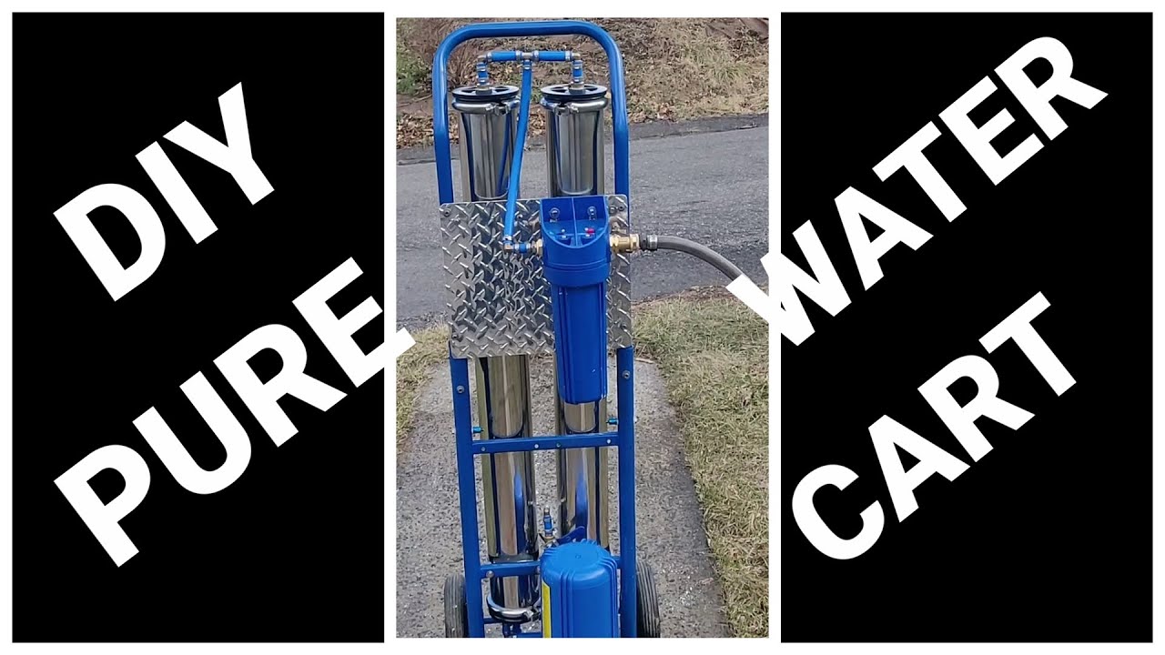 DIY Pure Water Cart for Window Cleaning PART 1