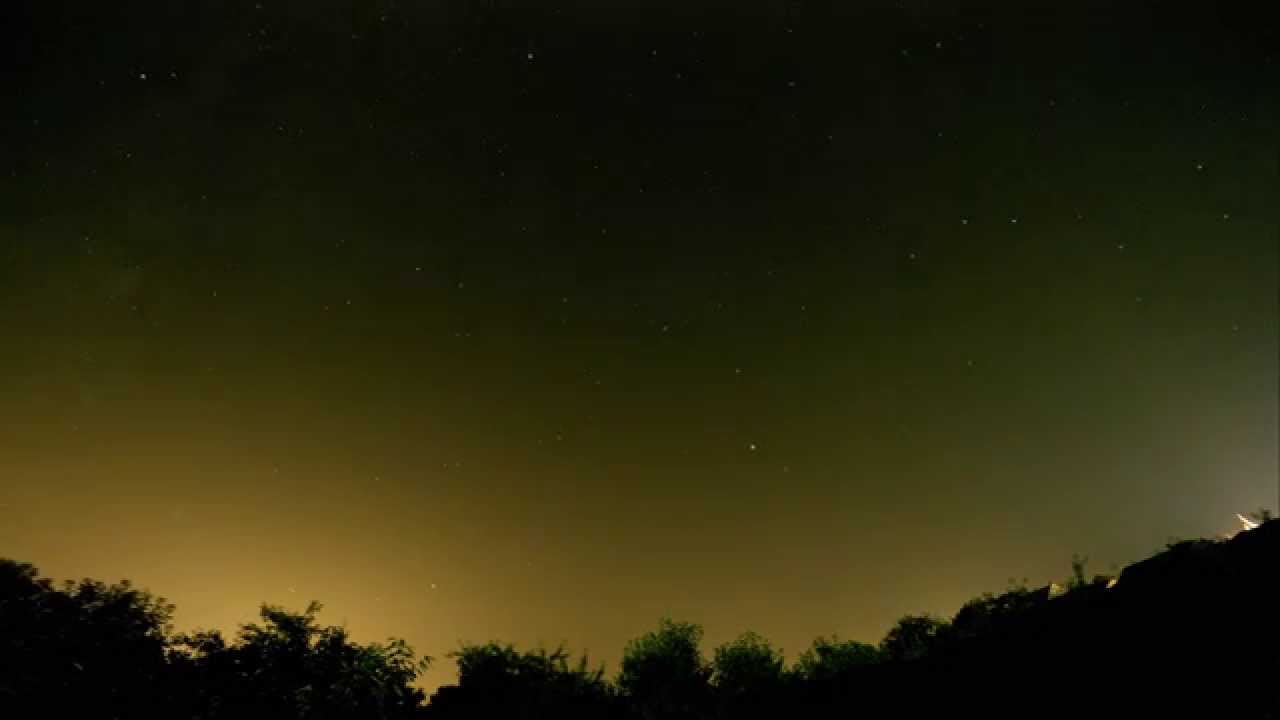 Stars and ISS in 4K (Short timelapse)