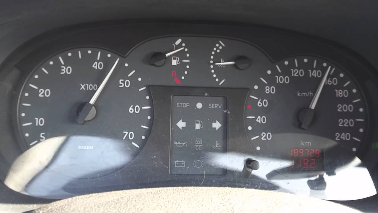 Renault Clio 1.4 8V acceleration and top speed