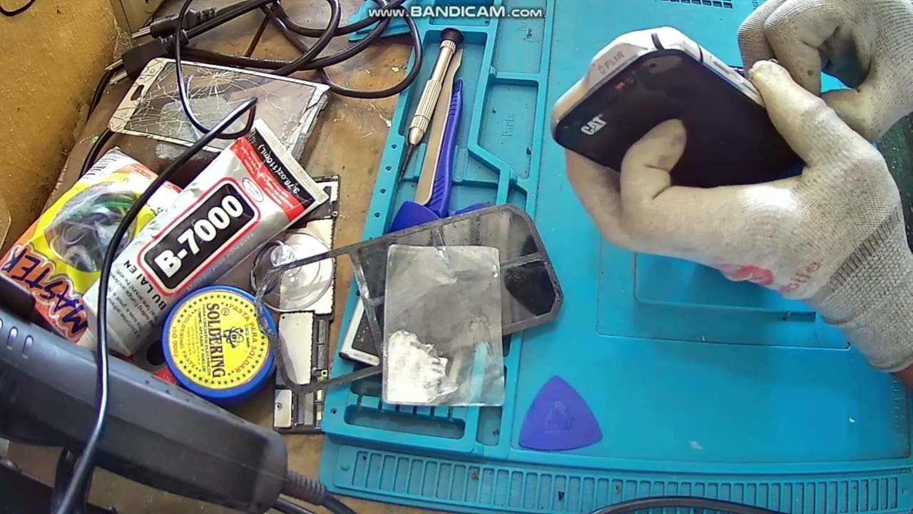 Como desarmar un cat s60