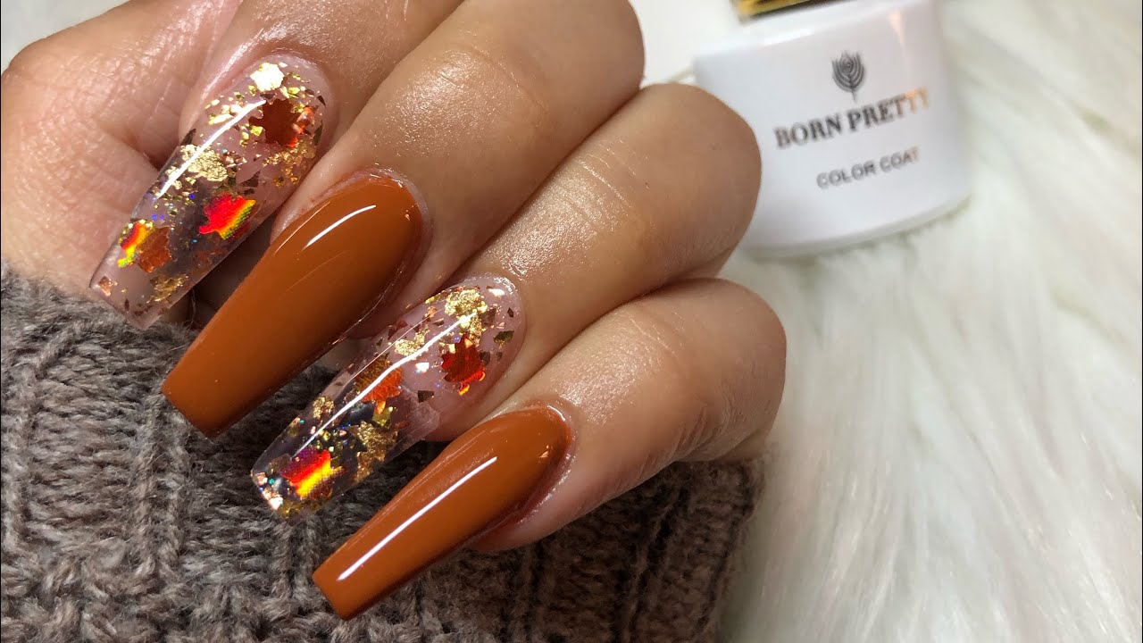 Fall Nails 🍂✨| Acrylic Nails Tutorial