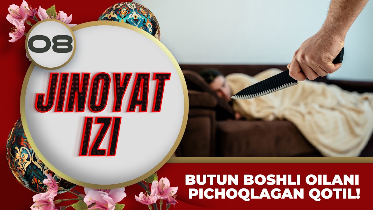 Jinoyat Izi 8-son Butun boshli oilani pichoqlagan qotil! (09.04.2023)