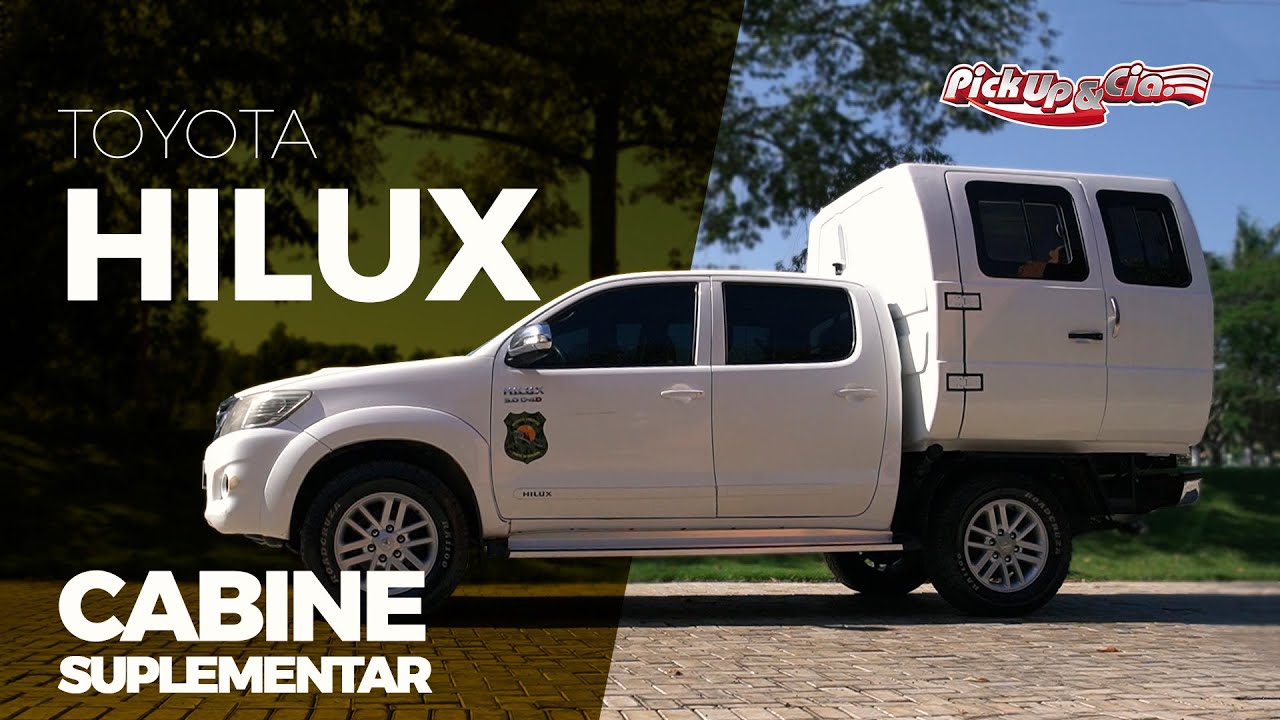 🚙 Cabine Suplementar 6 Lugares &ndash; Toyota Hilux Cabine Dupla