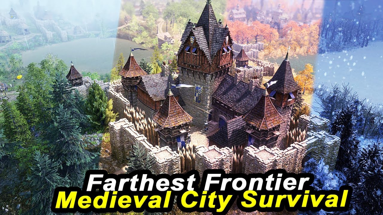 Building a Medieval MEGACITY in Farthest Frontier V1.0 FULL RELEASE | Longplay Lets Play Citybuilder