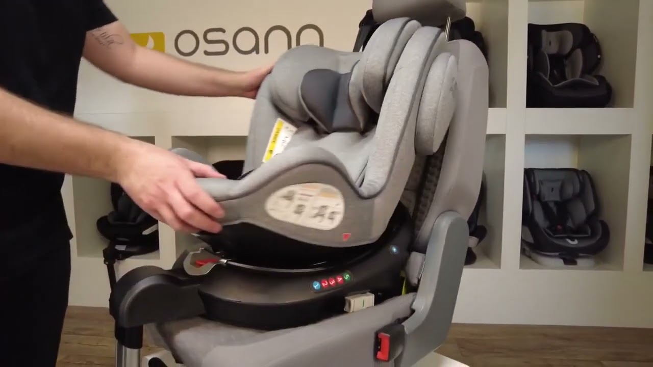 Osann Eno 360 SL • установка автокресла в разных группах