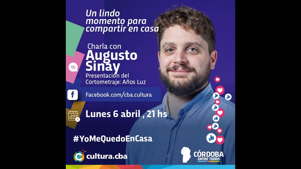 Breve encuentro con Augusto Sinay que presenta Años Luz