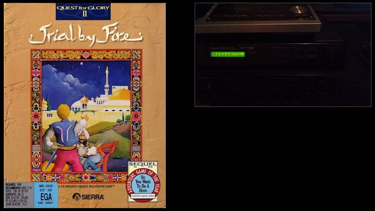 [Soundtrack] Quest for Glory 2 - Complete OST [MIDI - Roland MT-32]