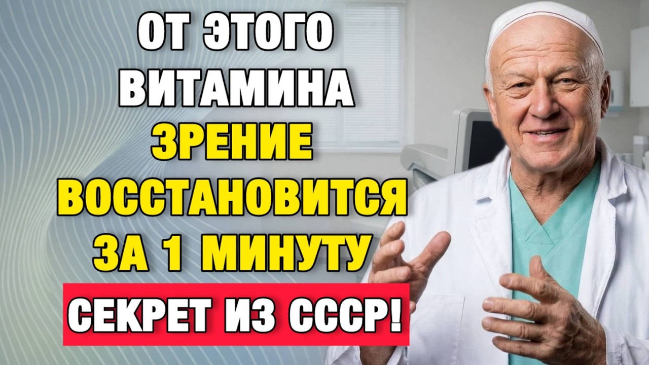 Секрет офтальмолога: один вечерний продукт защищает зрение после 50