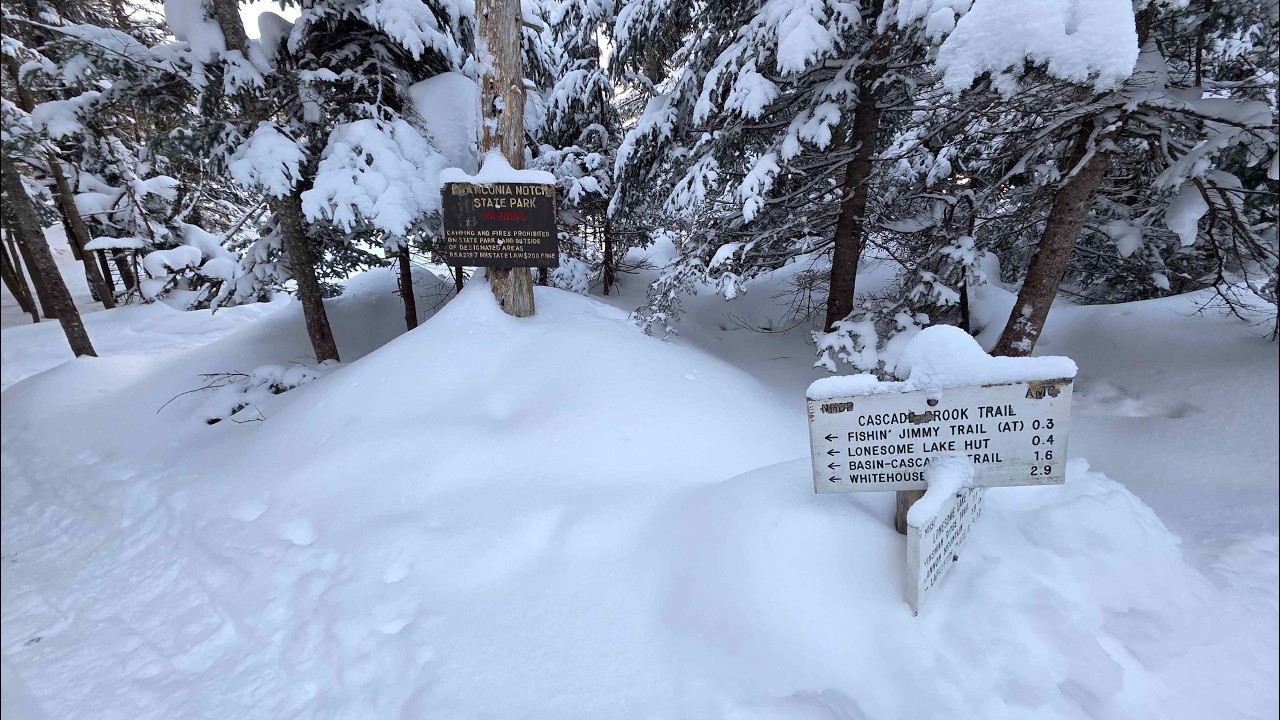 Gloucester duo endures a  long and tough hike to the summits of North and South Kinsman mountains.