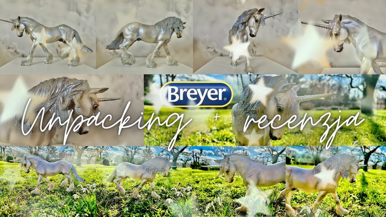 Mityczny Jednorożec Xavier (Breyer Traditional 2016) - unpacking + recenzja🦄✨