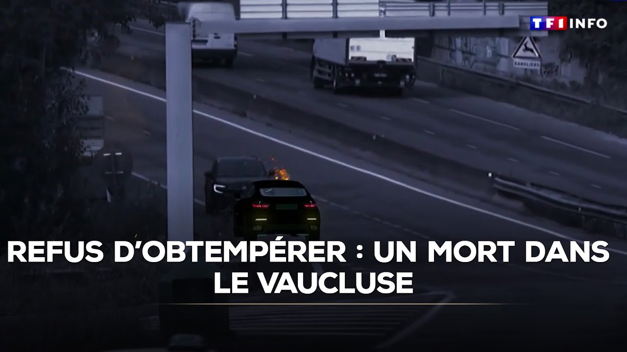 Refus d’obtempérer : en contre-sens, le chauffard percute mortellement un autre conducteur ｜TF1 INFO