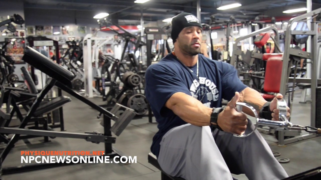 Juan "Diesel" Morel Back Workout In Prep For The 2017 Arnold Classic