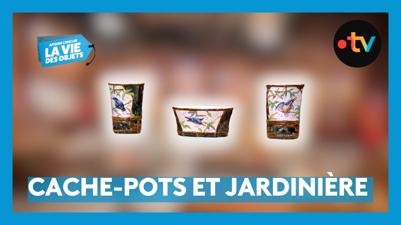 Garnitures en faïence colorées, une restauration bien méritée⎮La vie des objets