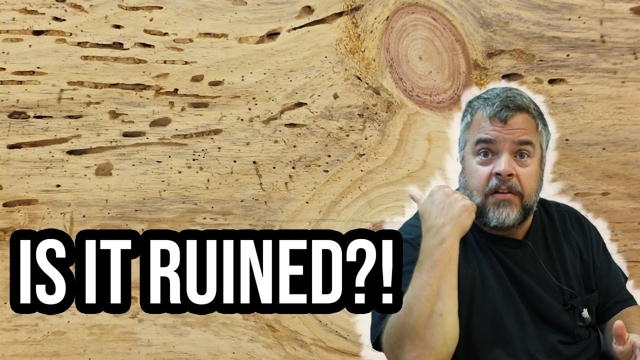 Do Wormholes Ruin Hardwood Floors?! Cabin Grade Rumors