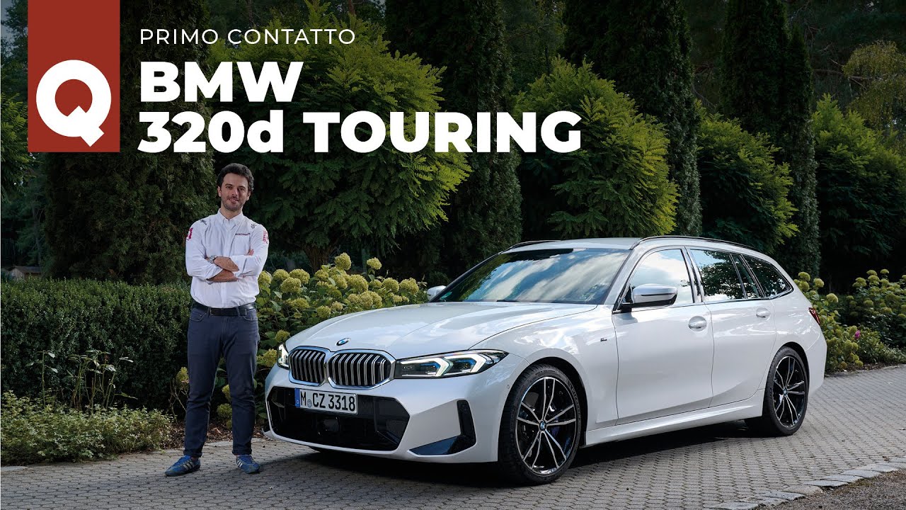Bmw 320d Touring: sempre ottima da guidare, anche dopo il facelift