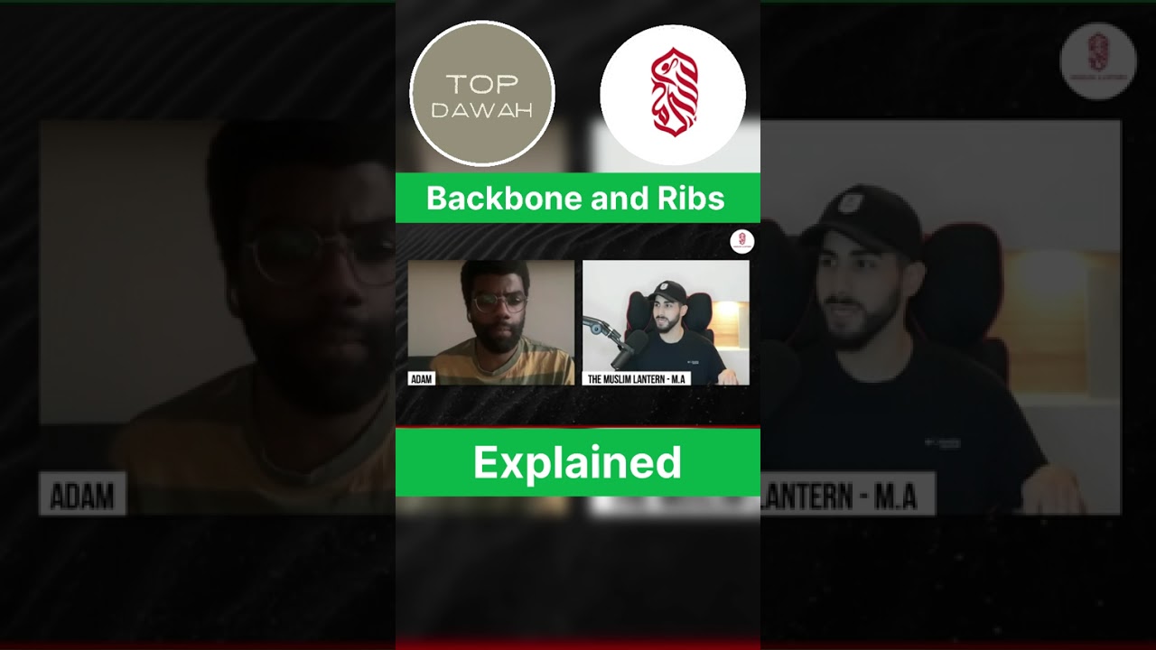 Backbone and ribs explained by @TheMuslimLantern 