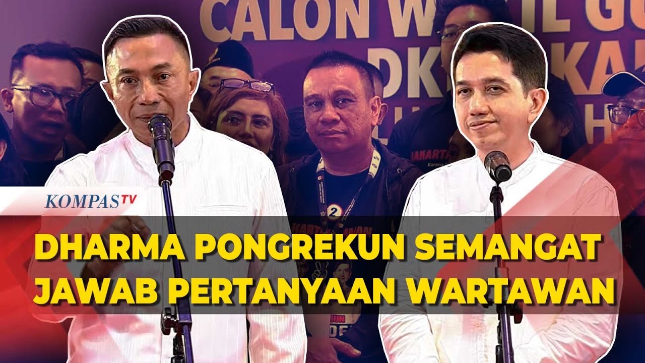 Ekspresi Dharma Pongrekun Jawab Wartawan Usai Debat Perdana, Respons soal Survei