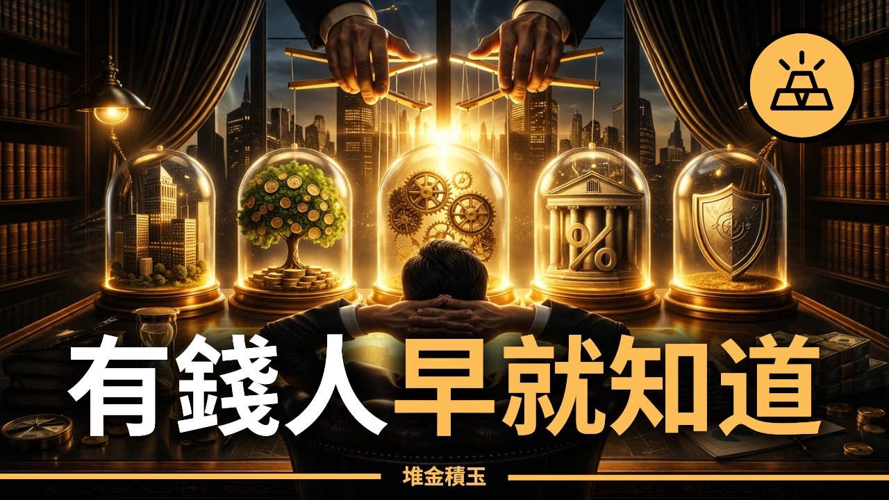 這5個財富架構，有錢人早就玩透了&hellip;而我們根本不知道遊戲早就開始了