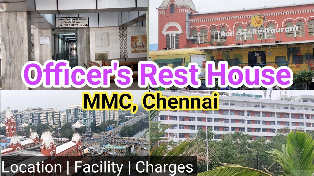 Officer's Rest House, Chennai | Railway Holiday Home, Chennai | ORH #railandtravel