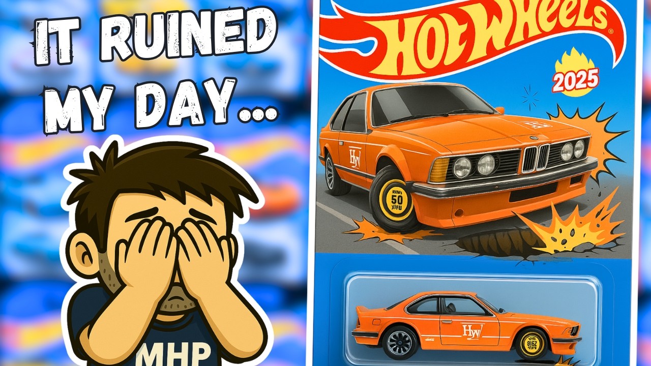 Катастрофа из-за спущенной шины! Чуть не пропустил распродажу Hot Wheels в Walmart!