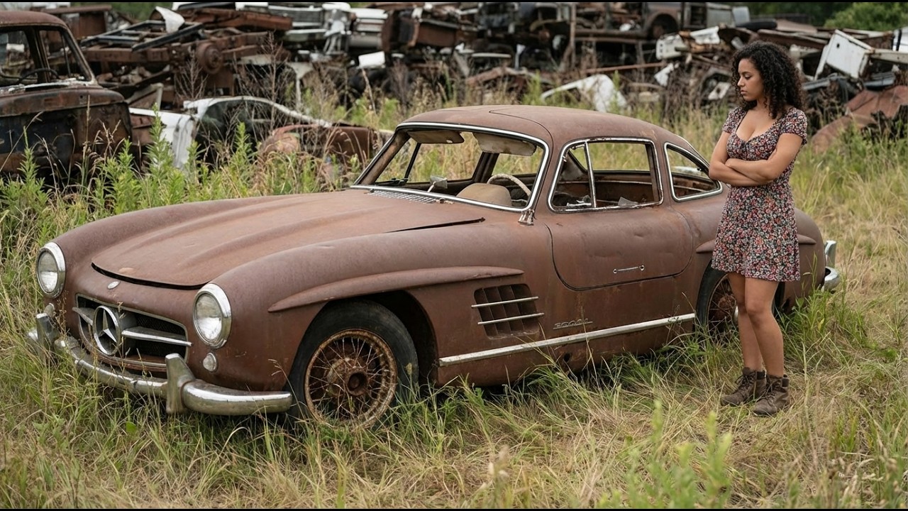 I Spent 10 Hours Restoring a 1955 Mercedes-Benz 300SL Gullwing and Here's What I Learned