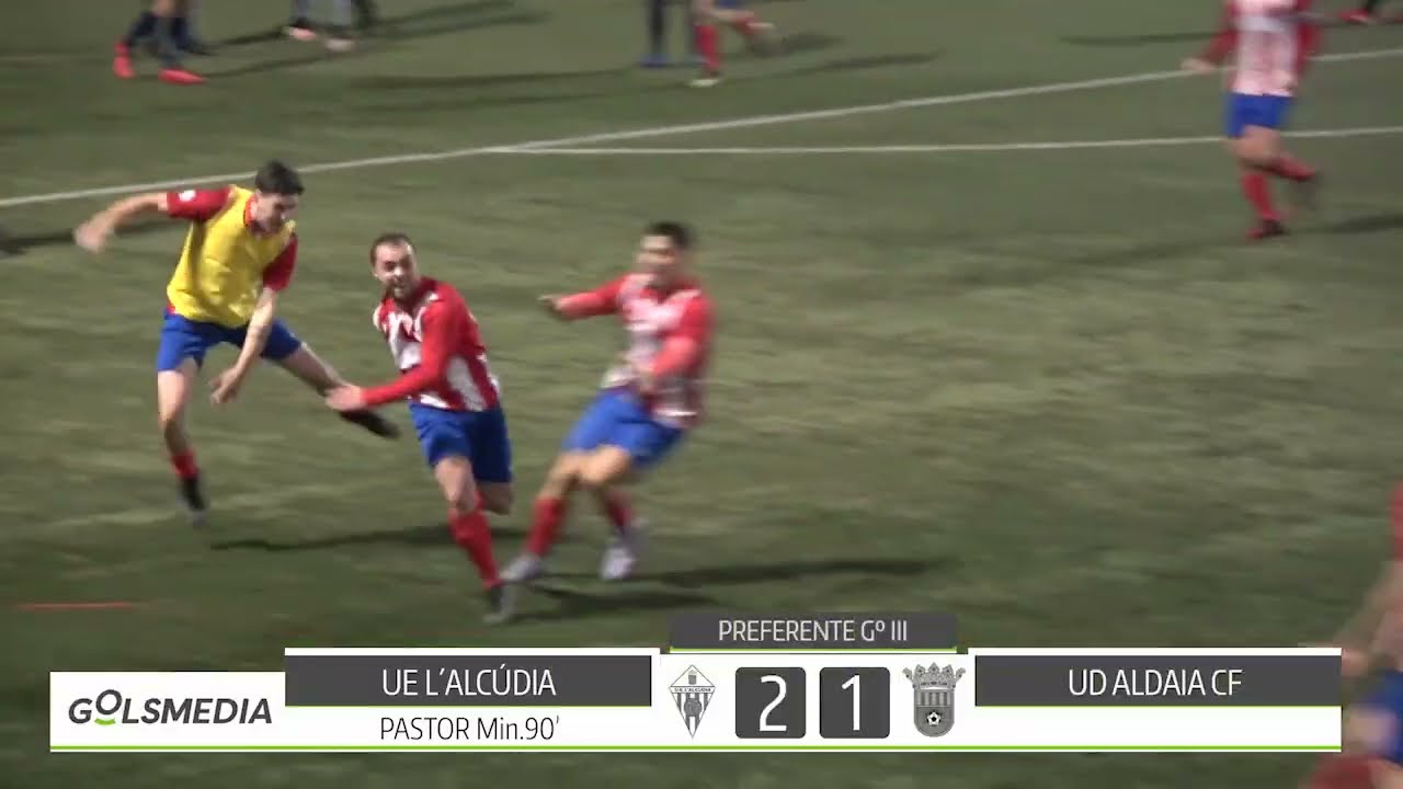 UE L´Alcudia 2 - 1 UD Aldaia CF 2021/22