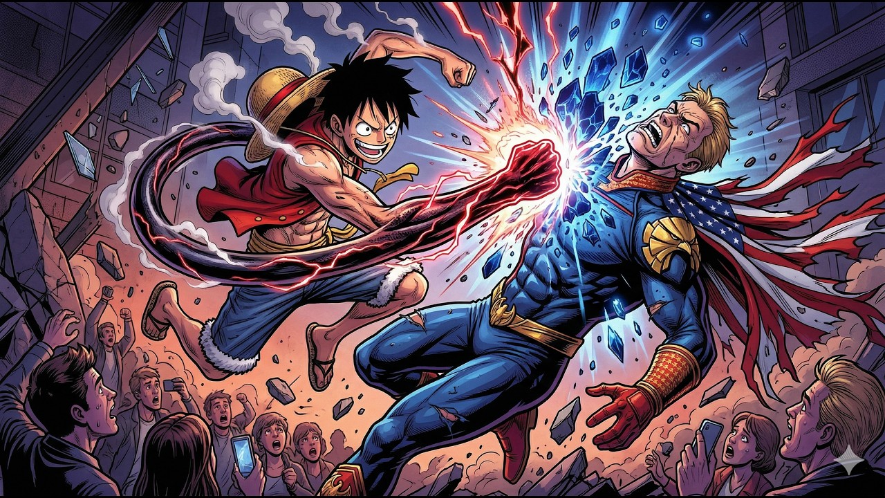 WHAT IF MONKEY D. LUFFY ARRIVED IN THE BOYS UNIVERSE?