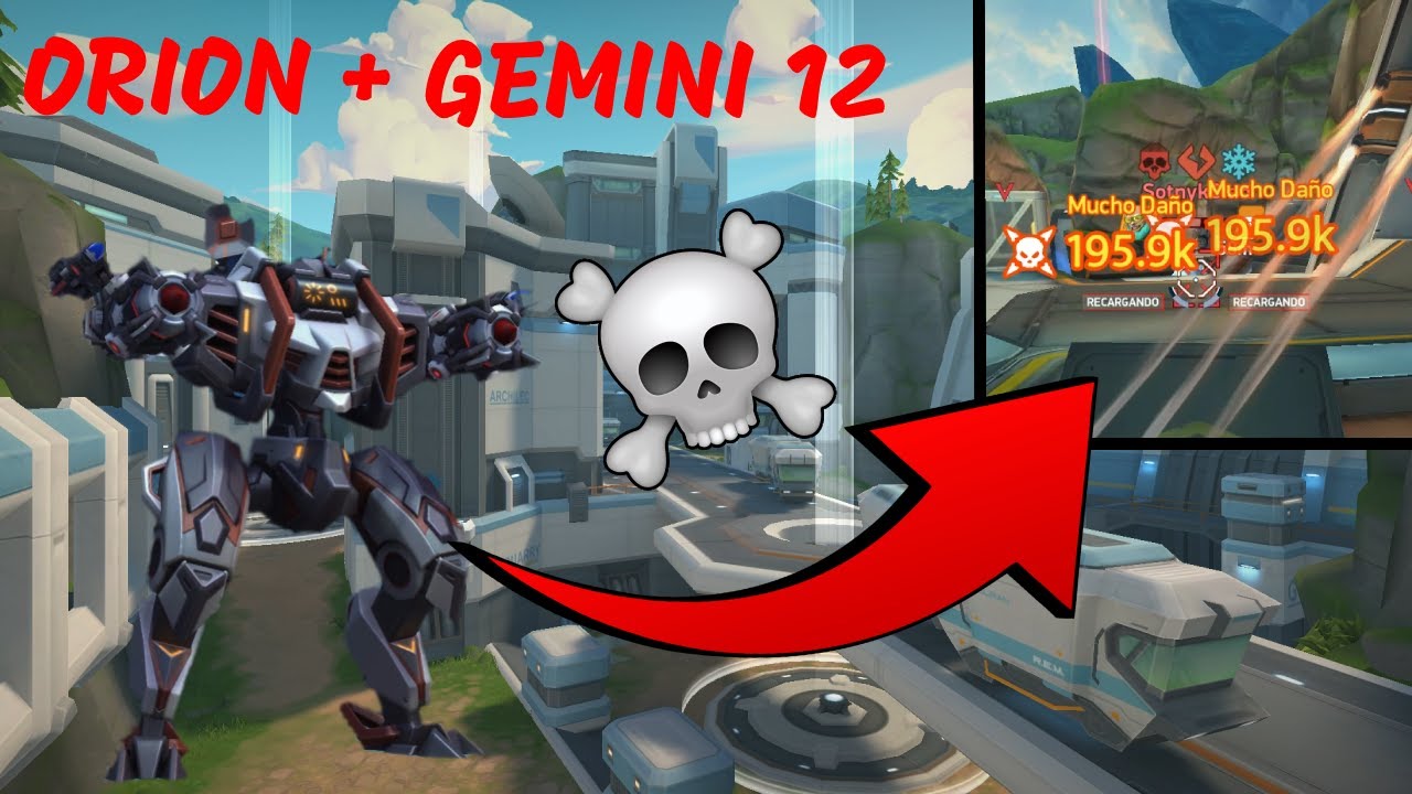 ORION + GEMINI = INSTA KILL 💀💀💀 | MECH ARENA