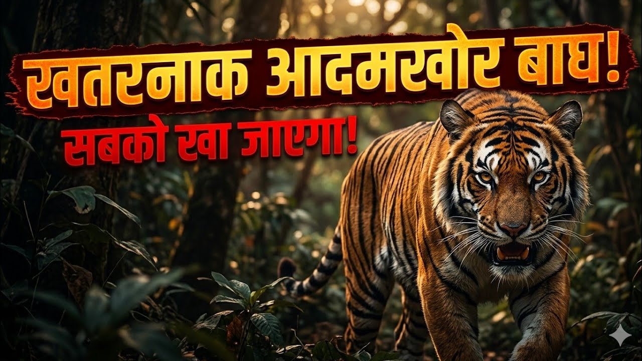 The Champawat Man Eater Part -1|  खतरनाक आदमखोर बाधिन | सबको खा जाएगी | Man Eater Tiger