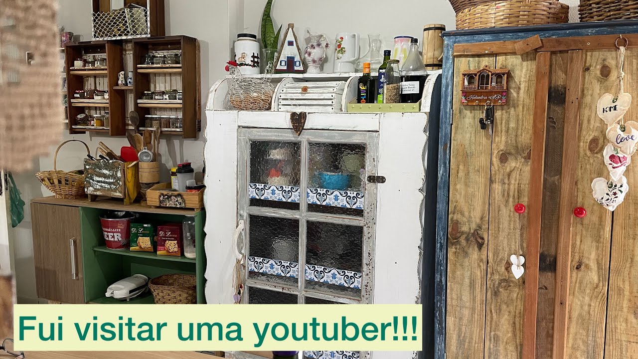 Casa da artista Ângela, muito artesanato !!!