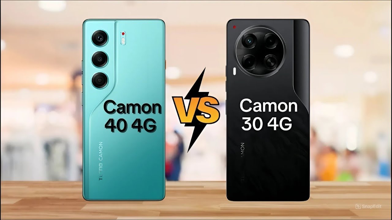 tecno camon 40 4g vs tecno camon 30 4g