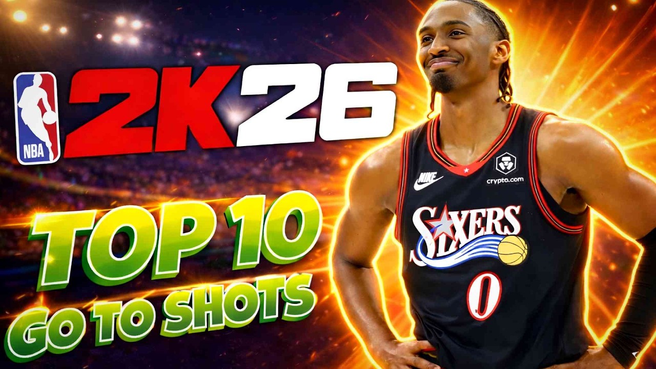 NBA 2K26 Top 10 Go-To Shot Animations!