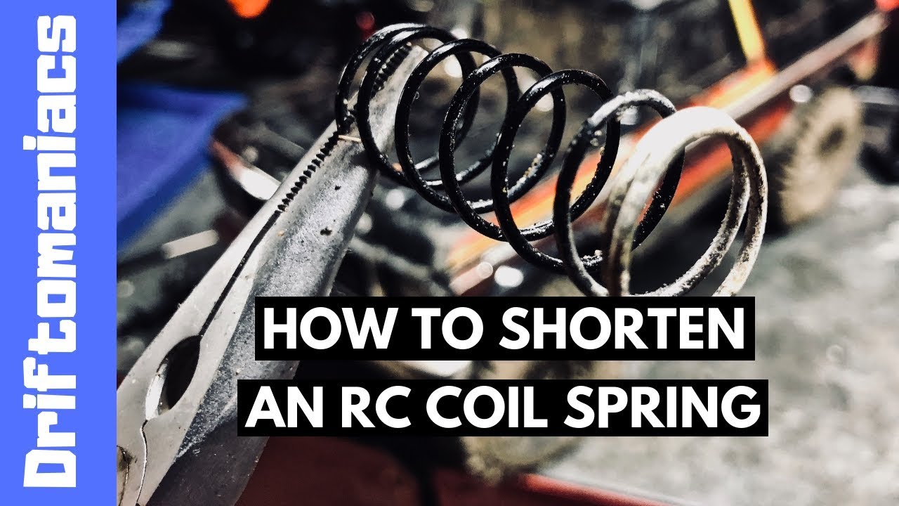 How To Shorten An RC Coil Spring - Step By Step Guide