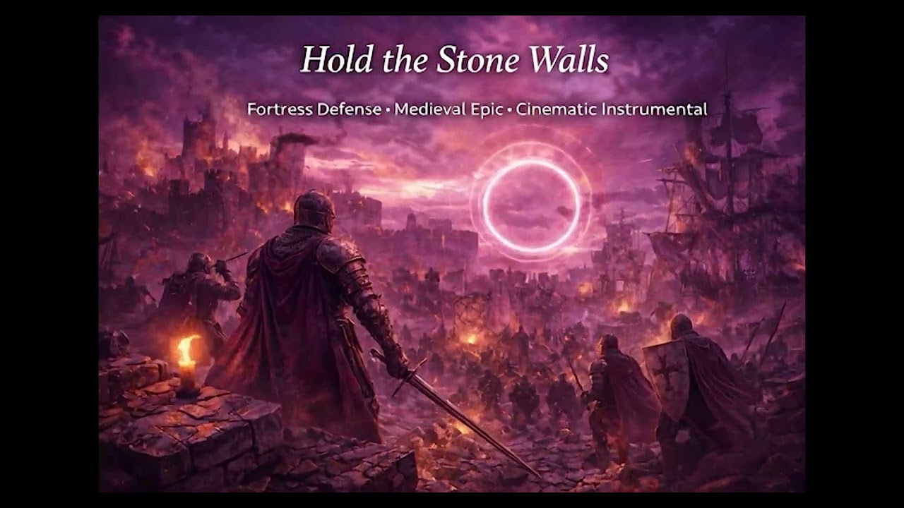 🏰🔥 Hold the Stone Walls — Fortress Defense · Medieval Epic · Cinematic Instrumental