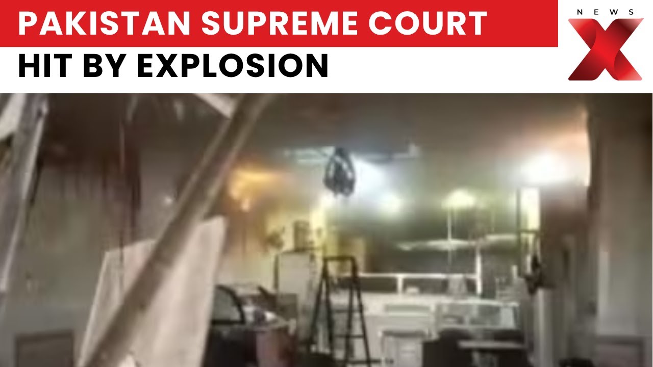 Pakistan Supreme Court Blast: 12 Injured After Gas Cylinder Explosion in Basement | NewsX