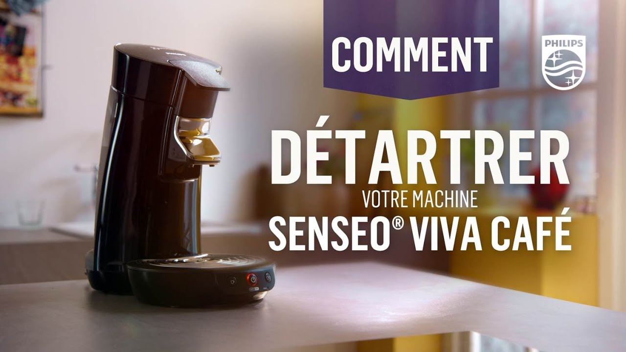 Comment détartrer votre machine Senseo® Viva café