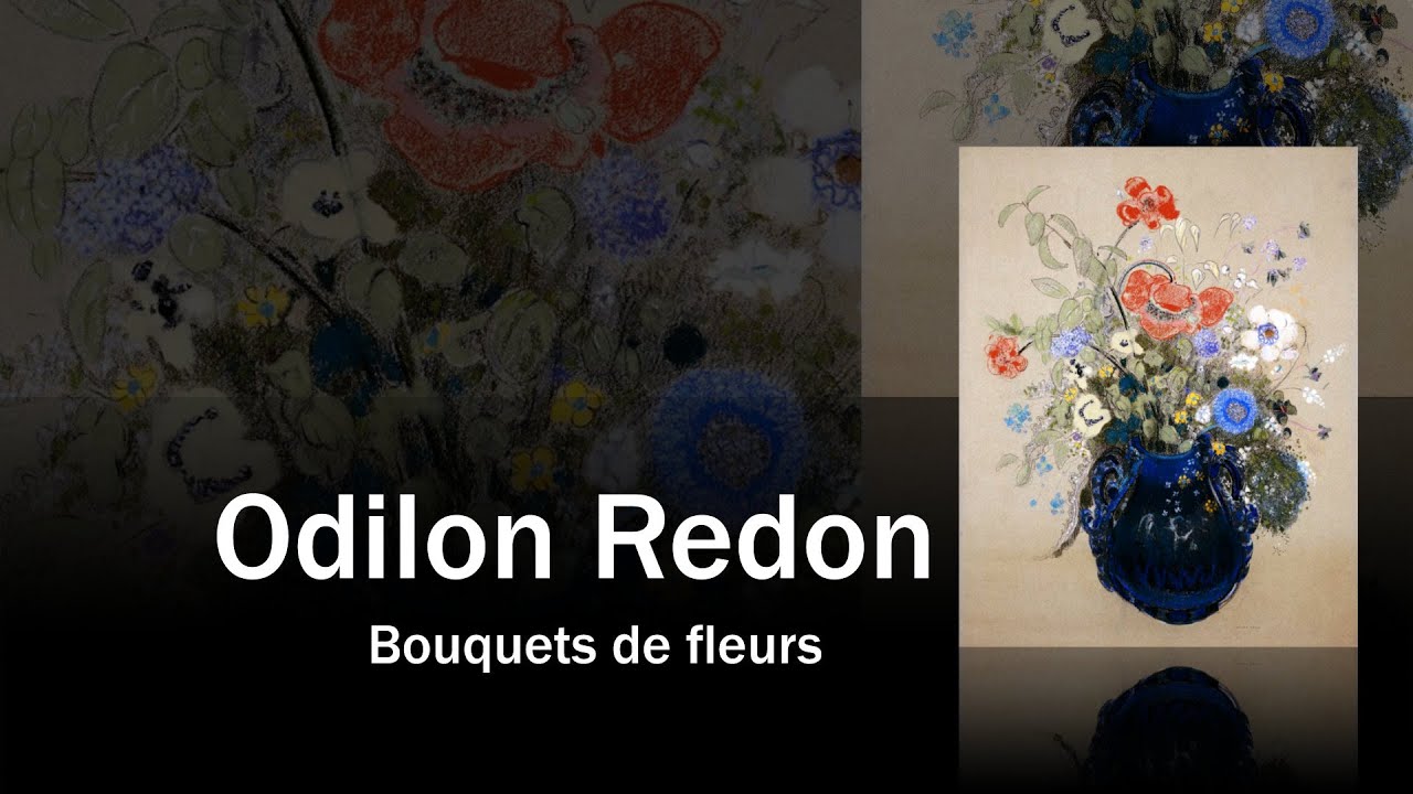 Les fleurs de Odilon Redon [Flowers, Fine Art]