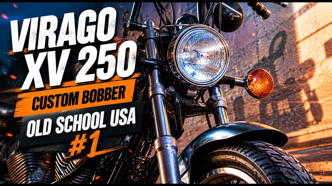 ** Yamaha - Virago XV 250** CUSTOMIZAÇÃO BOBBER USA EP-1
