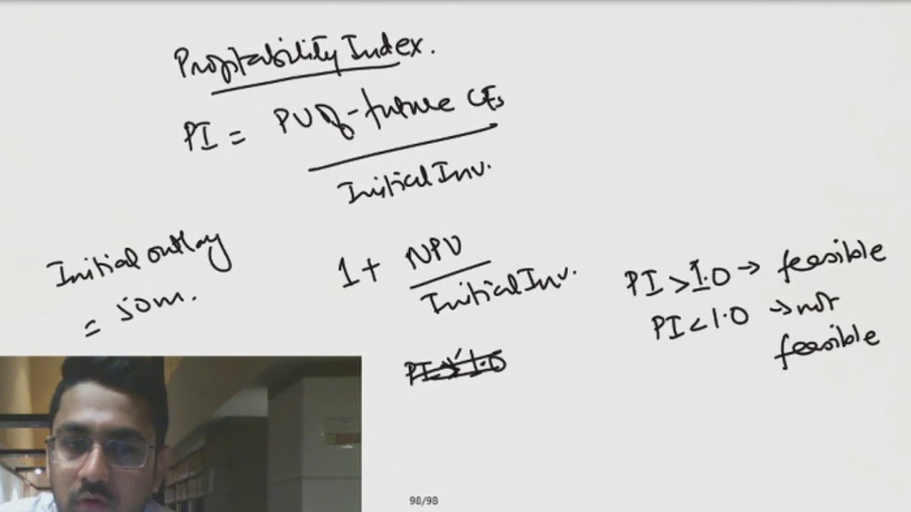 Profitability Index: Investment Appraisal