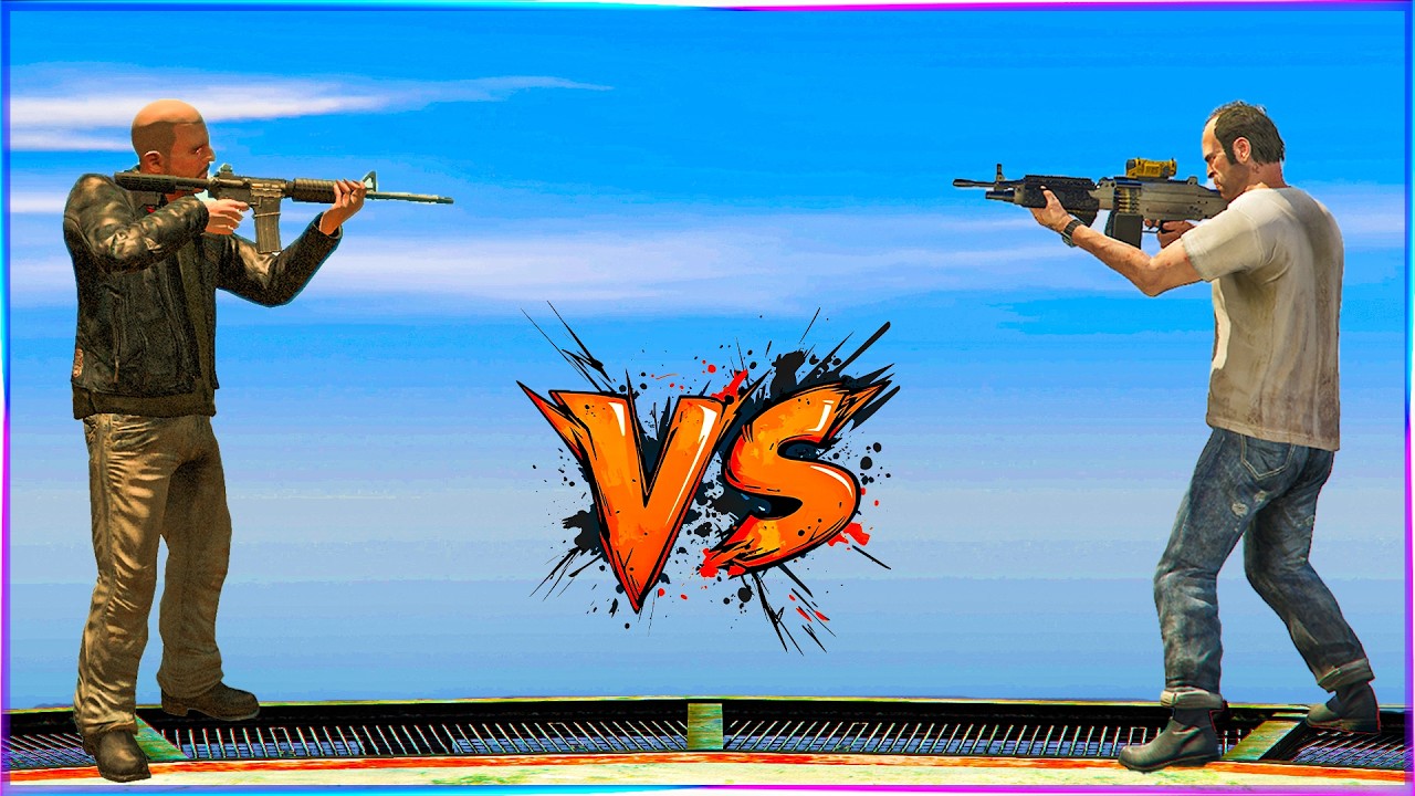 Johnny VS Trevor - Ultimate Battle (Side By Side Comparison)