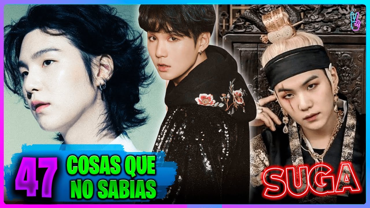 47 CURIOSIDADES de SUGA de BTS ( Min Yoon-Gi )💟 QUE NO SABIAS 😍