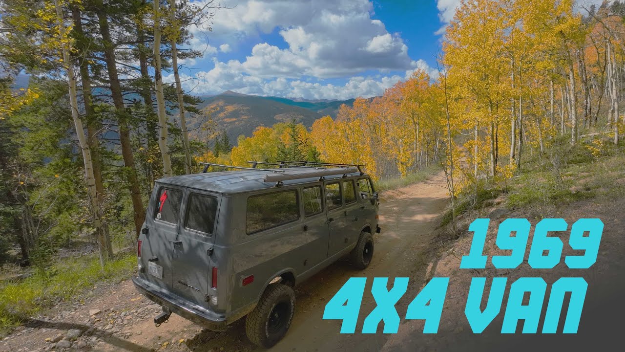 Fall in Colorado | Off-Roading in my 1969 Chevy 4X4 Van