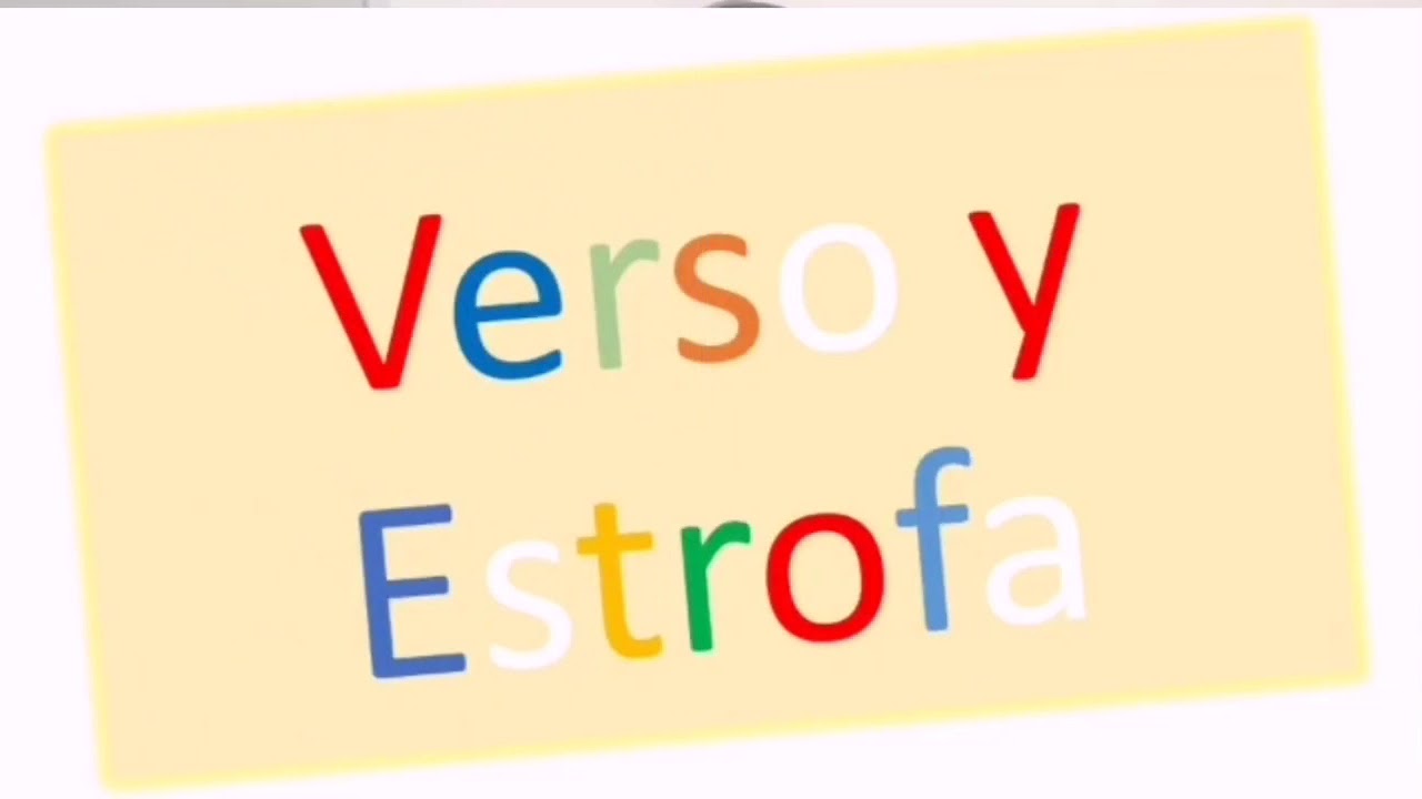 ¿Qué es un verso y una estrofa? ¡Aprende de manera fácil!