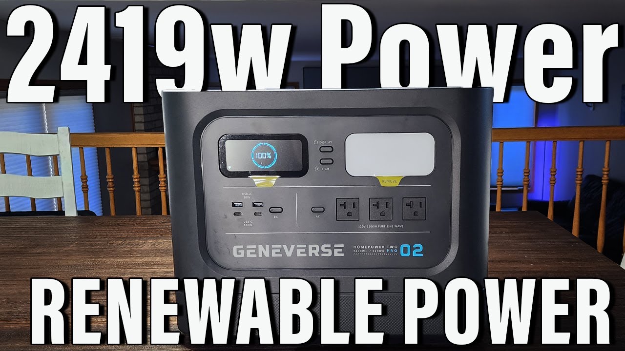 Unboxing the Next Level of Home Energy: Geneverse HomePower Two Pro & Solar Panel Review