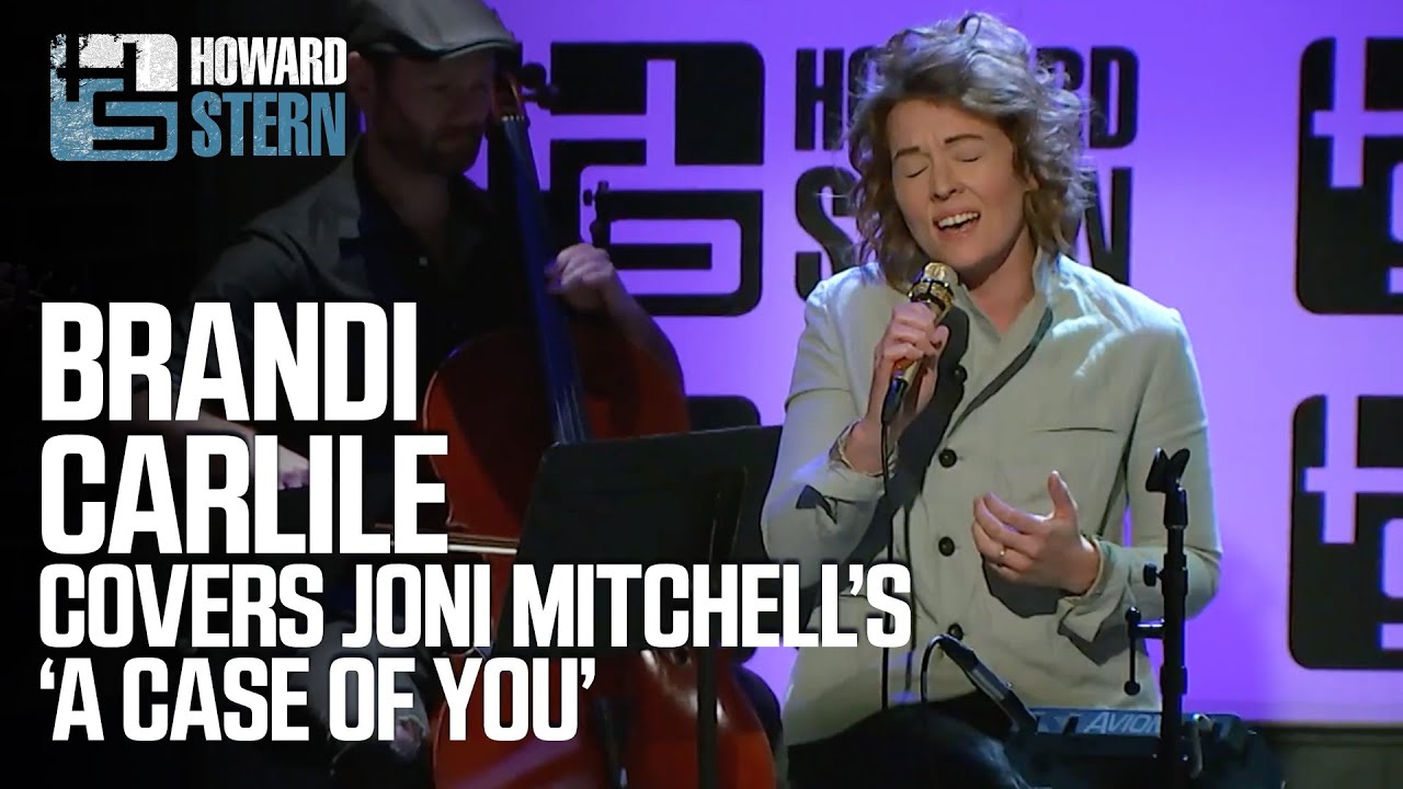 Brandi Carlile Covers “A Case of You” in the Stern Show Studio (2018)