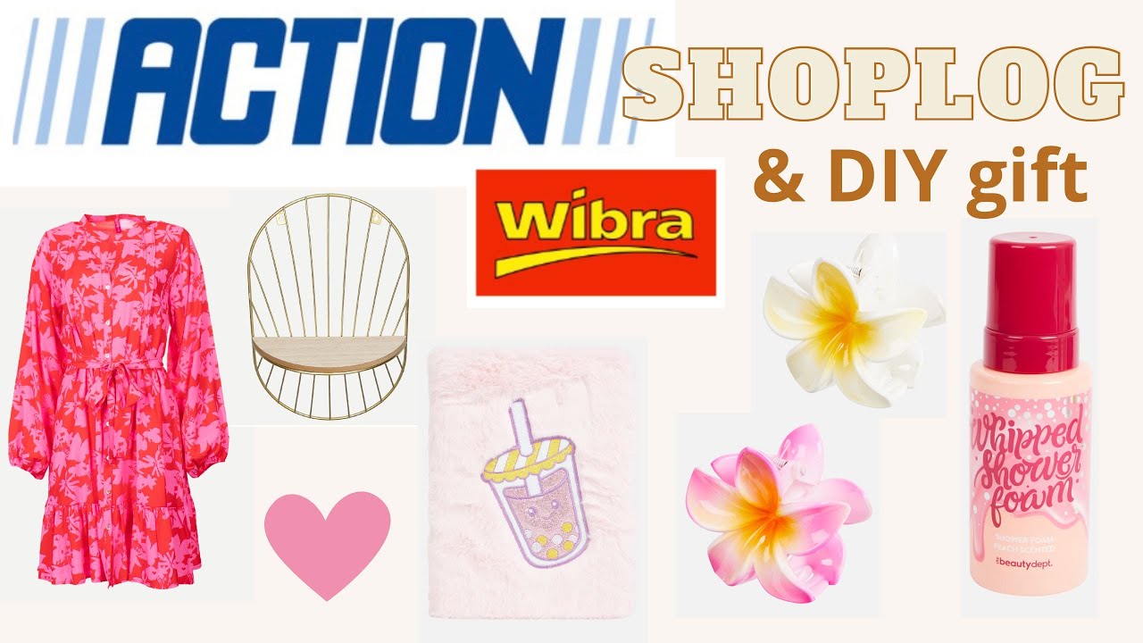 Action shoplog, wibra & DIY gift