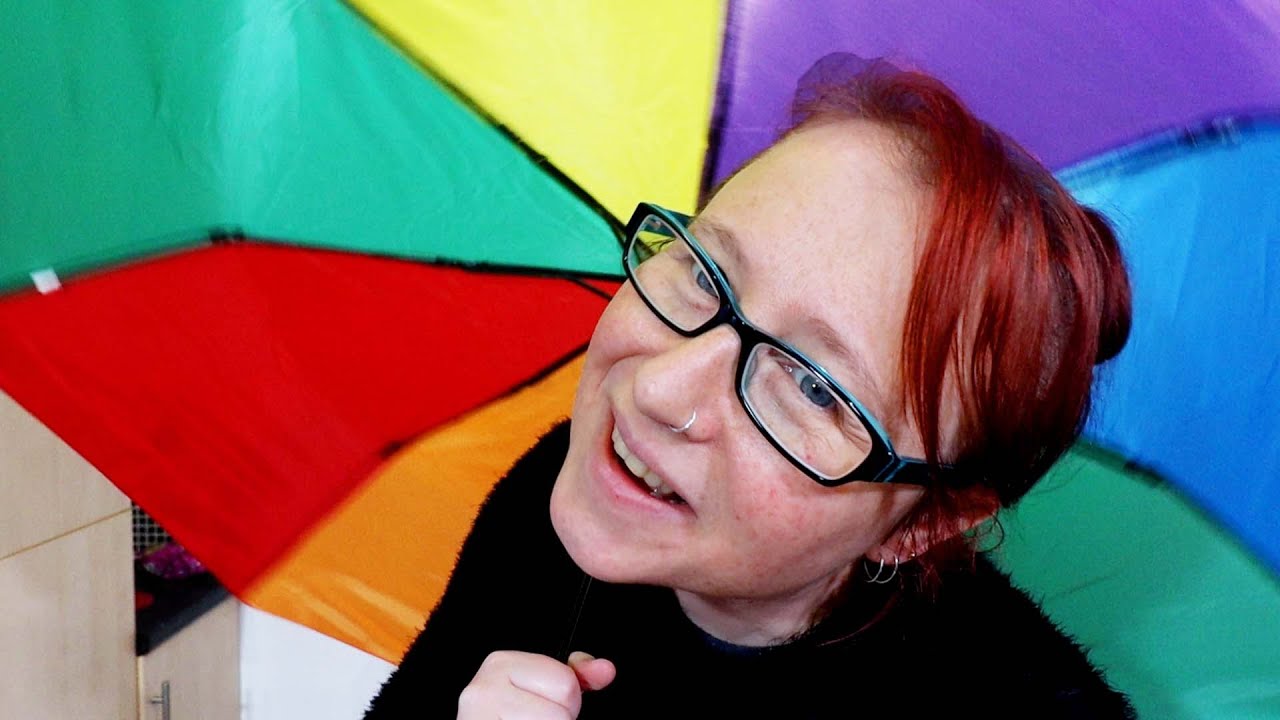 WORK at HOME DAY, a NEW UMBRELLA & SHOPPING in LIDL